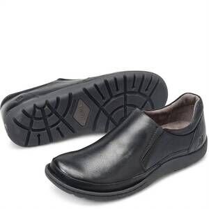 NEW BORN men's nigel slip on in black